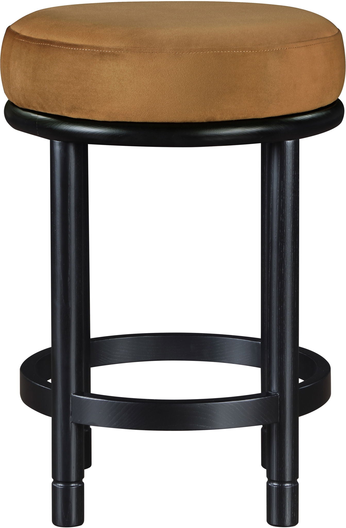 Monette - Counter Stool With Black Base