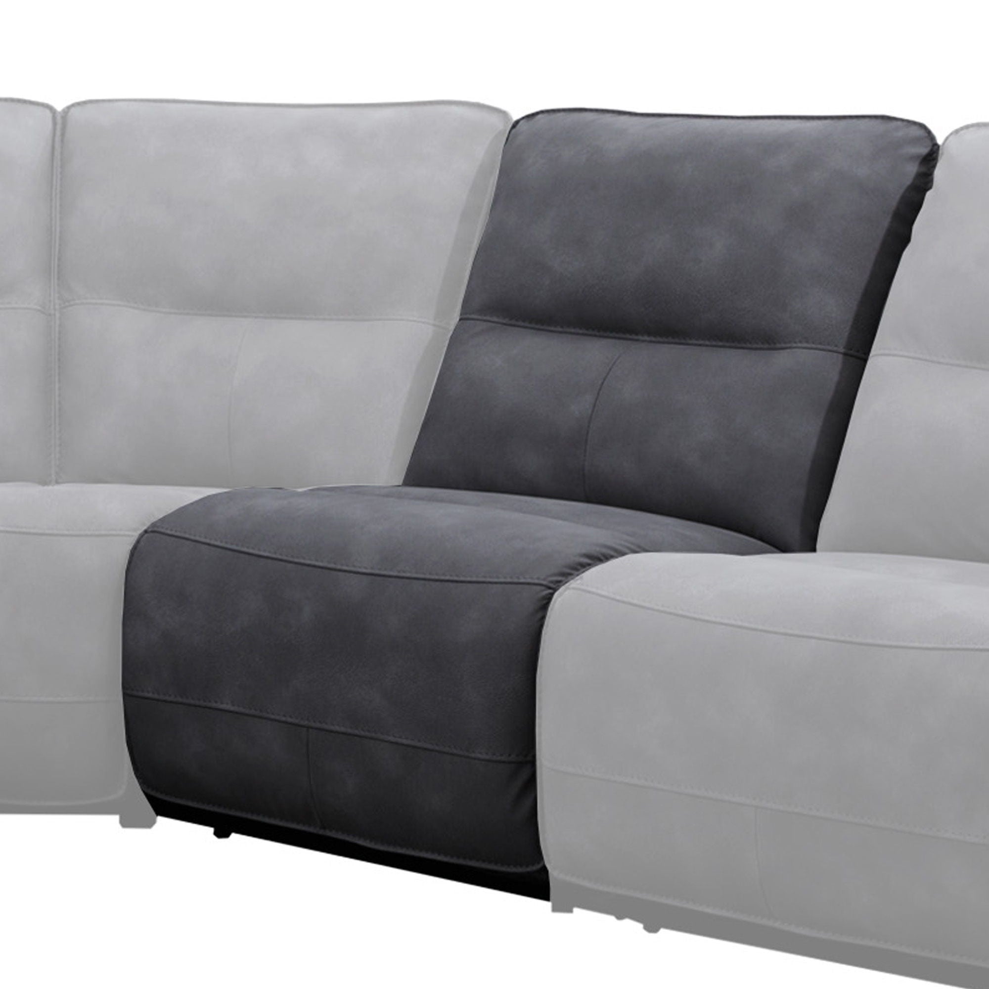 Gladiator - Armless Chair - Cobalt - Urban Living Furniture (Los Angeles, CA)