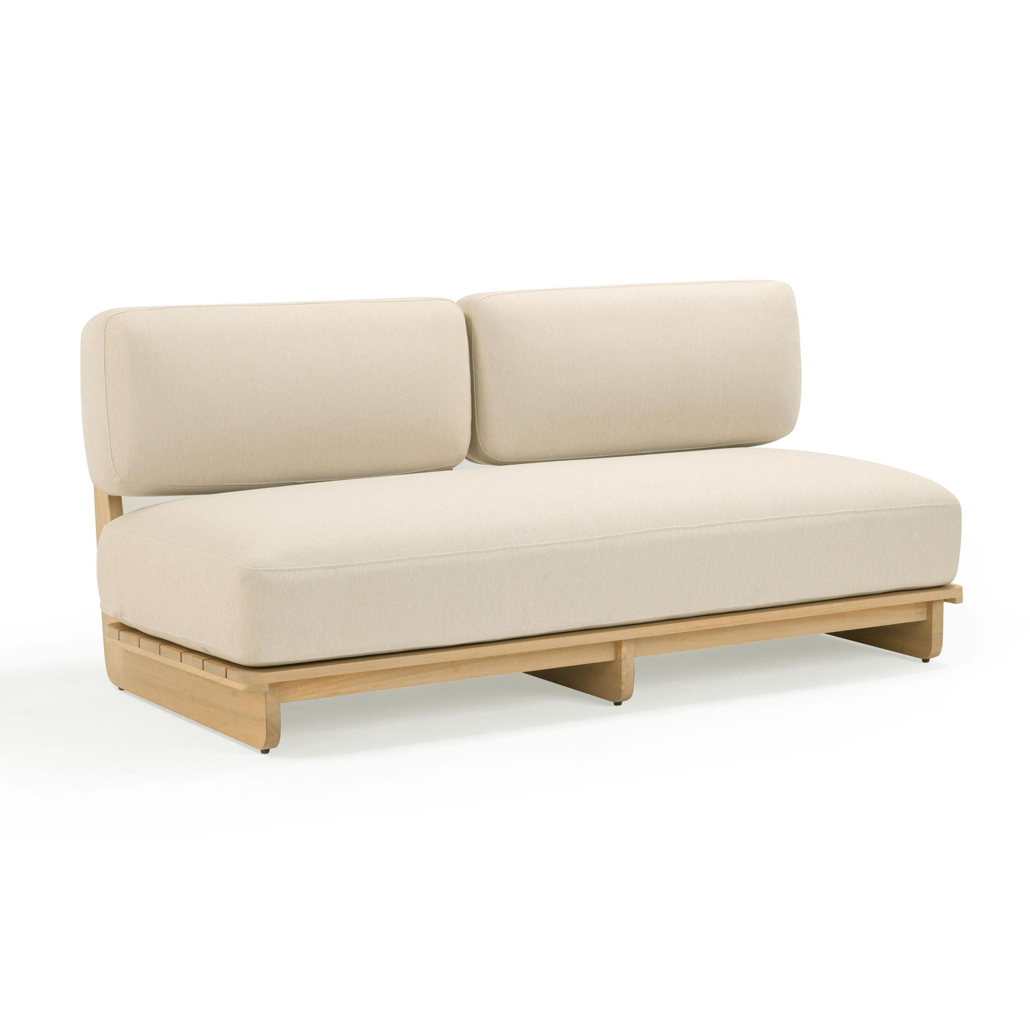Reavan - Outdoor Lounge Sofa - Cream - Urban Living Furniture (Los Angeles, CA)