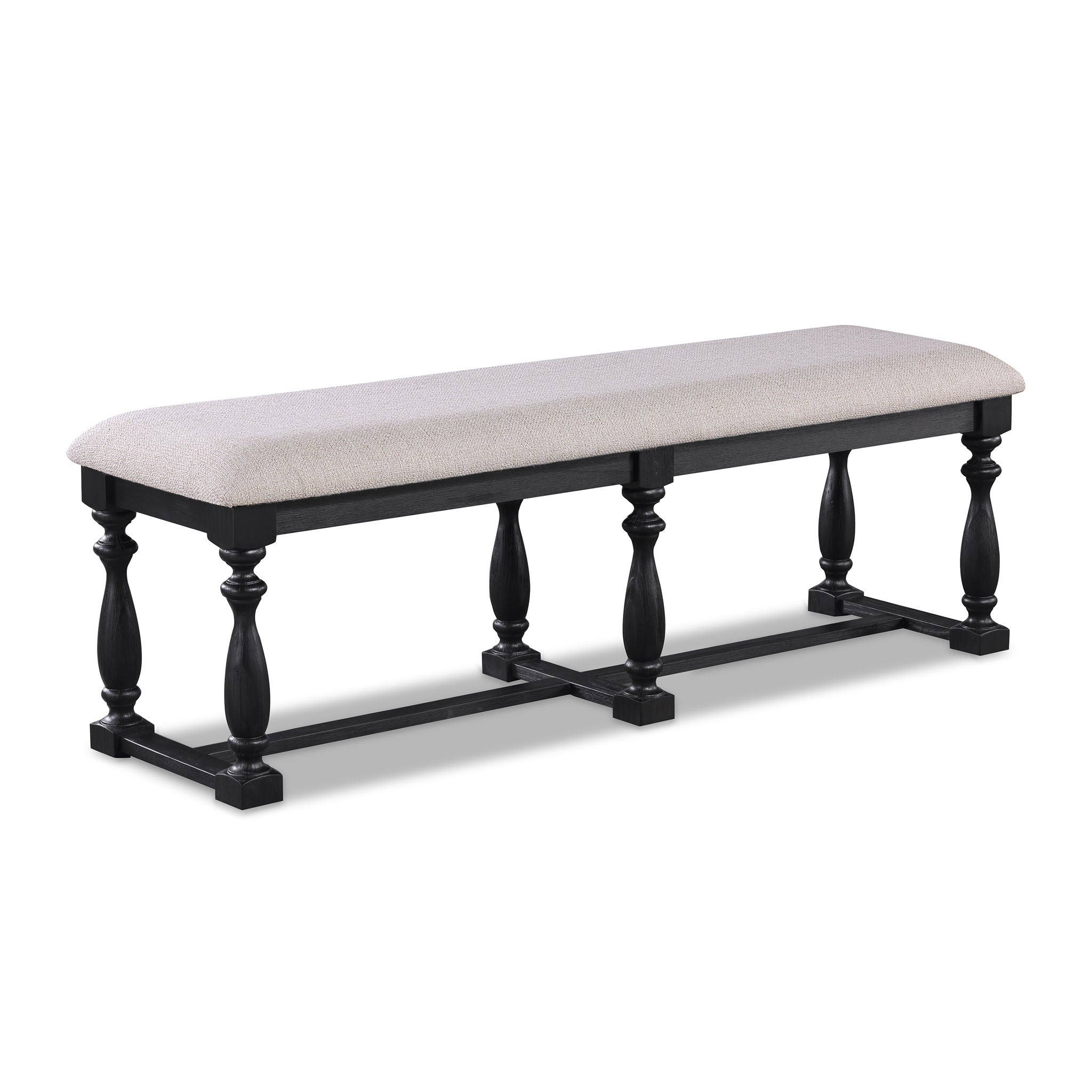 Regent - Bench - Charcoal Black - Urban Living Furniture (Los Angeles, CA)