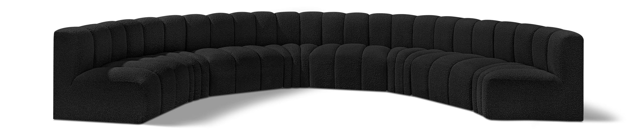 Arc - Boucle Fabric 8 Piece U-Shaped Modular Sofa - Urban Living Furniture (Los Angeles, CA)