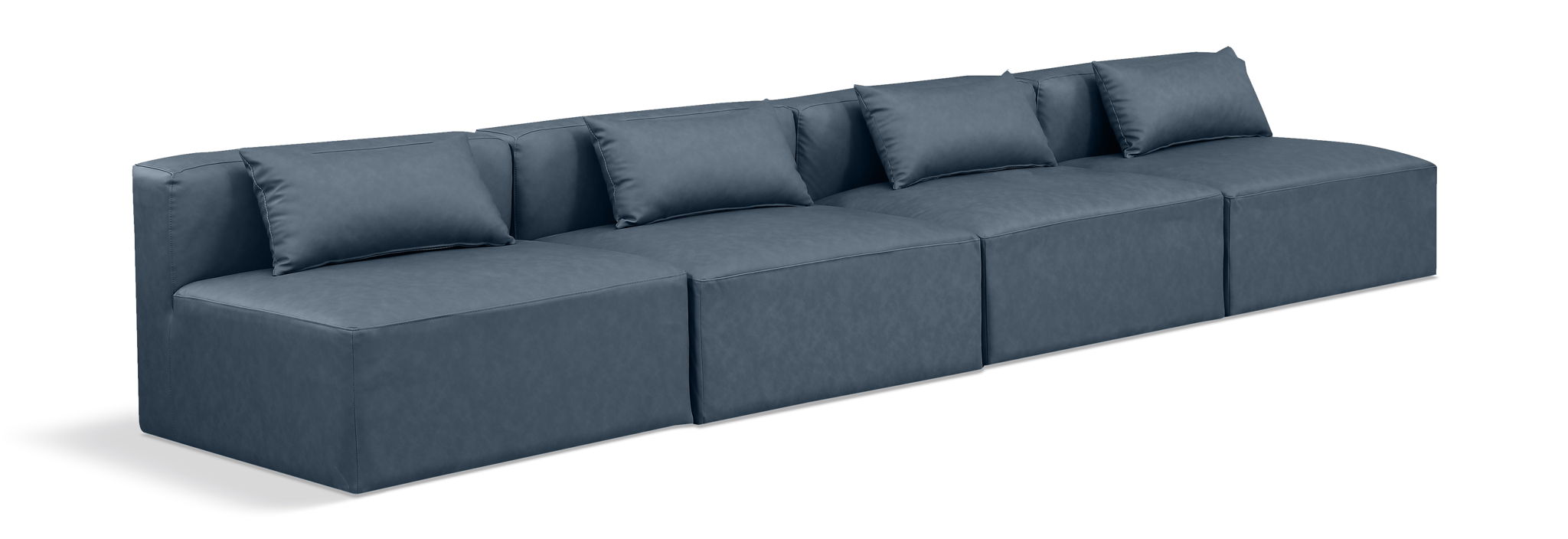 Cube - Modular 4 Seat Armless Sofa - Urban Living Furniture (Los Angeles, CA)