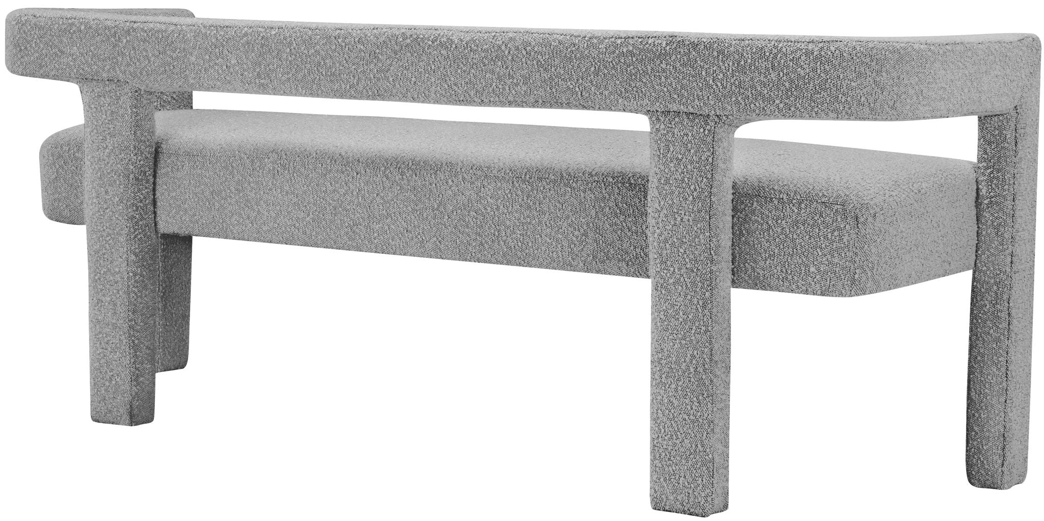 Athena - Boucle Fabric Bench - Urban Living Furniture (Los Angeles, CA)