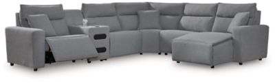 Modmax II - Reclining Sectional - Salt And Pepper - Urban Living Furniture (Los Angeles, CA)