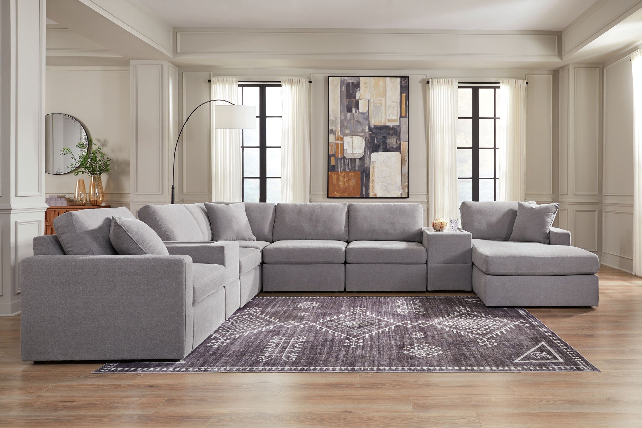 Modmax - Granite - Sectional - Urban Living Furniture (Los Angeles, CA)