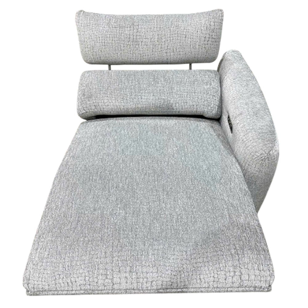 Fullar - RAF Modular Power Motion Recliner - Light Gary Chenille - Urban Living Furniture (Los Angeles, CA)