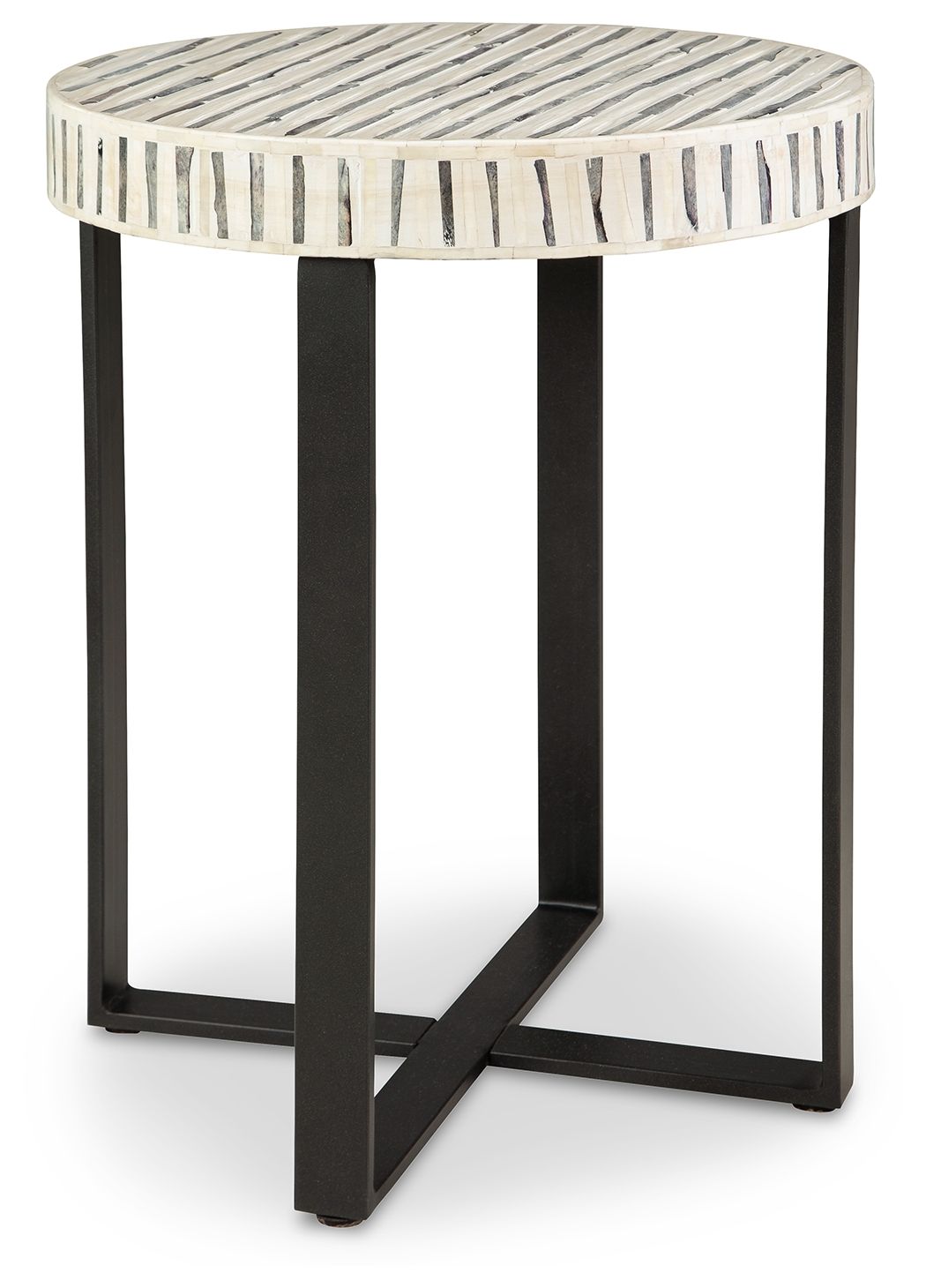 Crewridge - Black / Cream - Accent Table - Urban Living Furniture (Los Angeles, CA)