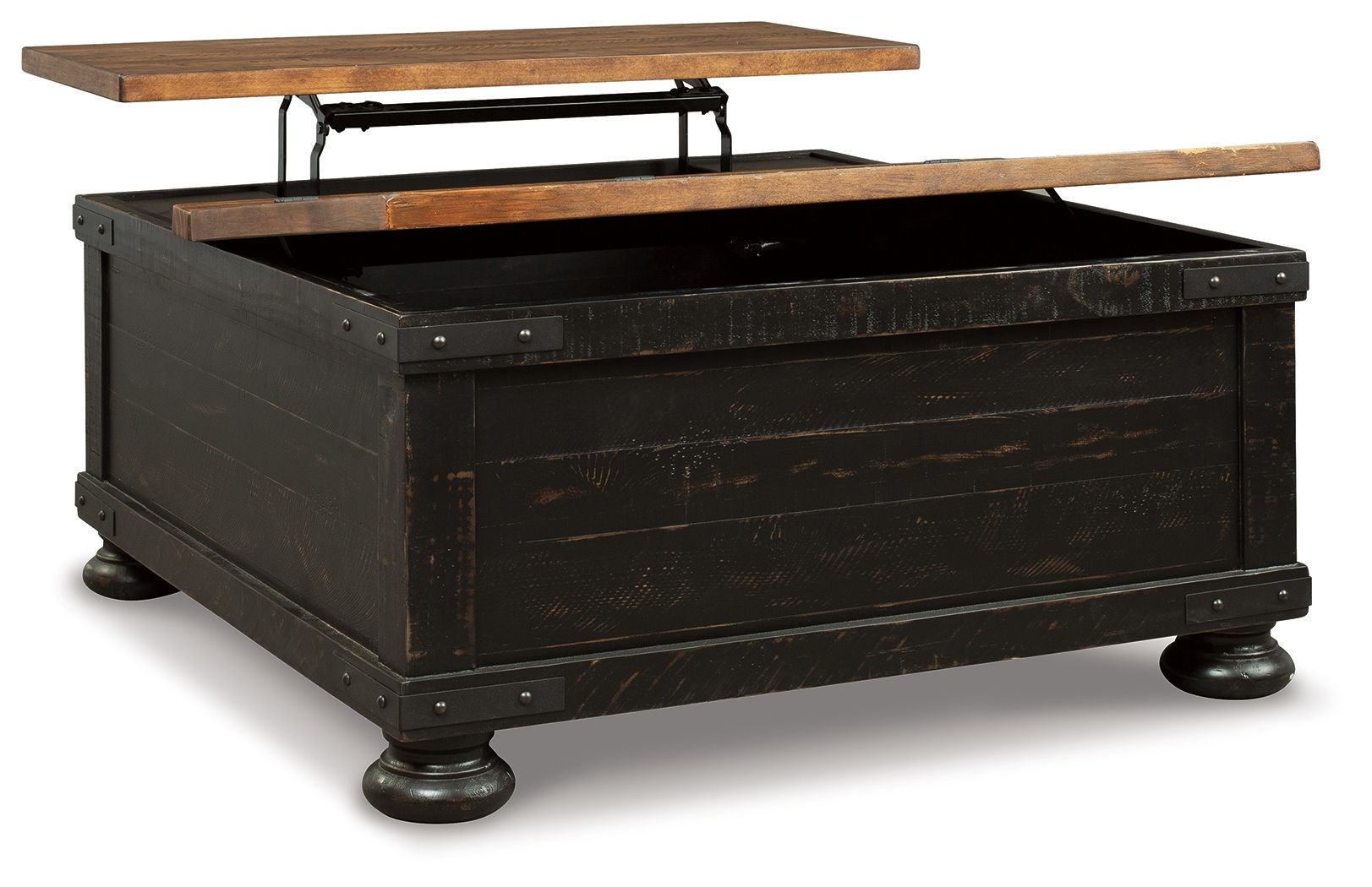 Valebeck - Lift Top Cocktail Table - Black / Brown - Urban Living Furniture (Los Angeles, CA)