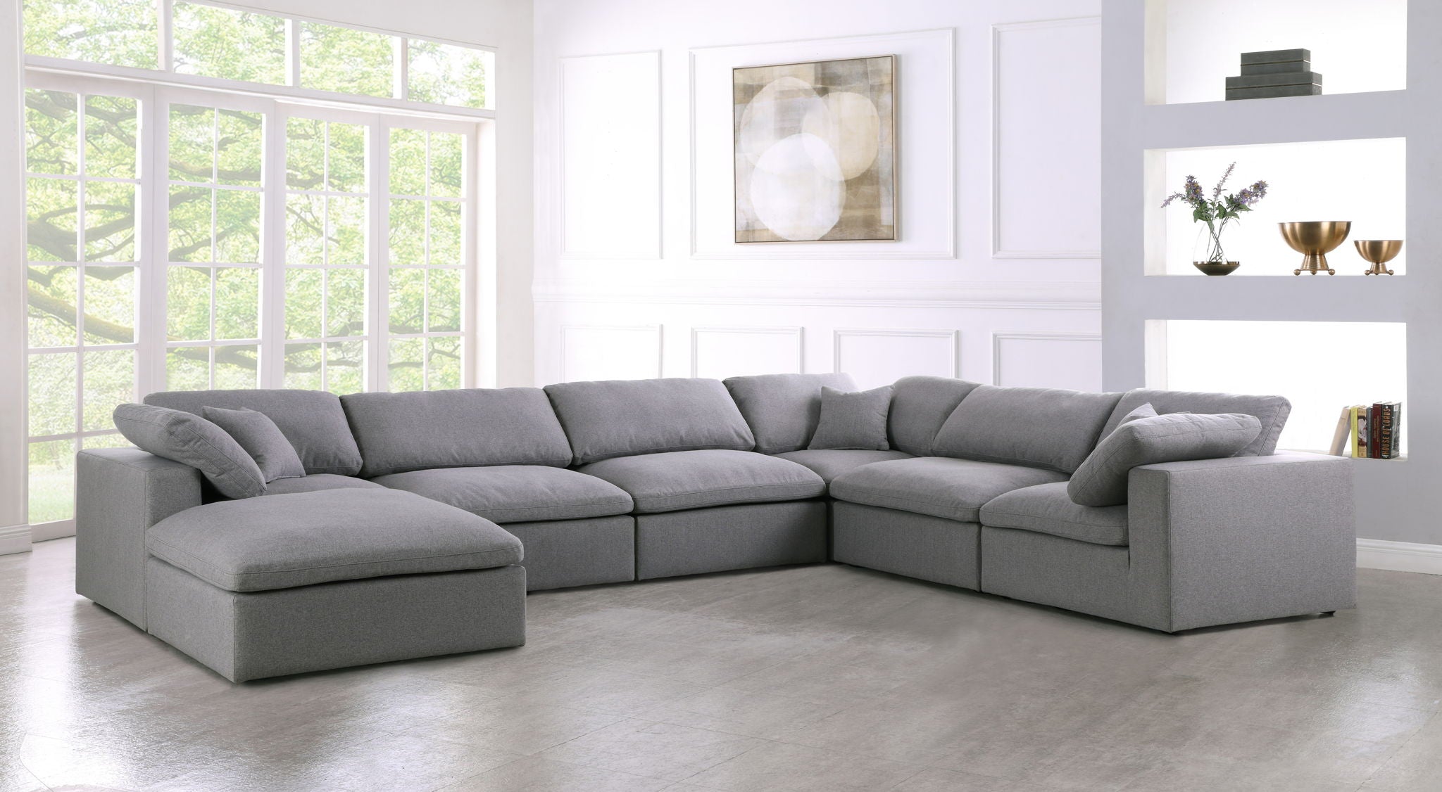 Serene - 7 Piece Modular Sectional - Urban Living Furniture (Los Angeles, CA)