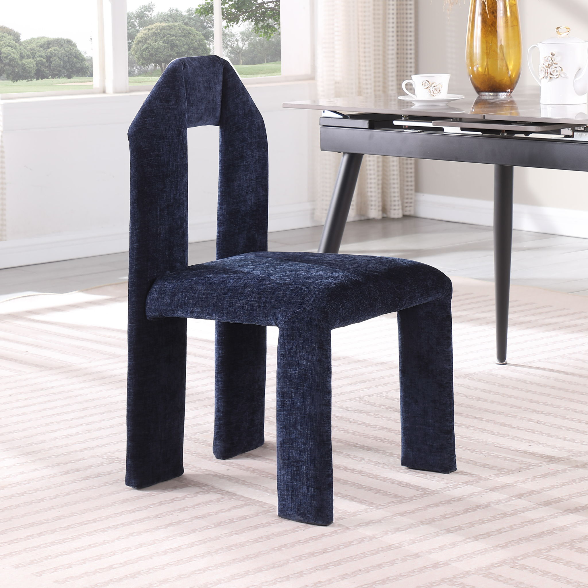 Bennett - Chenille Dining Chair (Set of 2) - Urban Living Furniture (Los Angeles, CA)