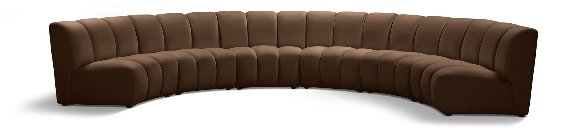Infinity - 6 Piece Modular Sectional - Brown - Urban Living Furniture (Los Angeles, CA)