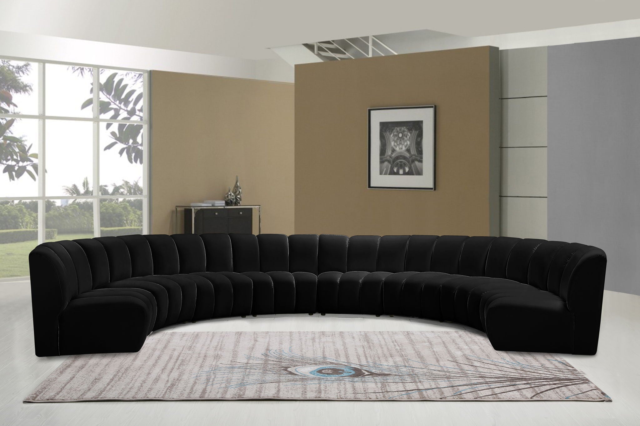Infinity - 8 Piece Velvet Modular Sectional - Urban Living Furniture (Los Angeles, CA)