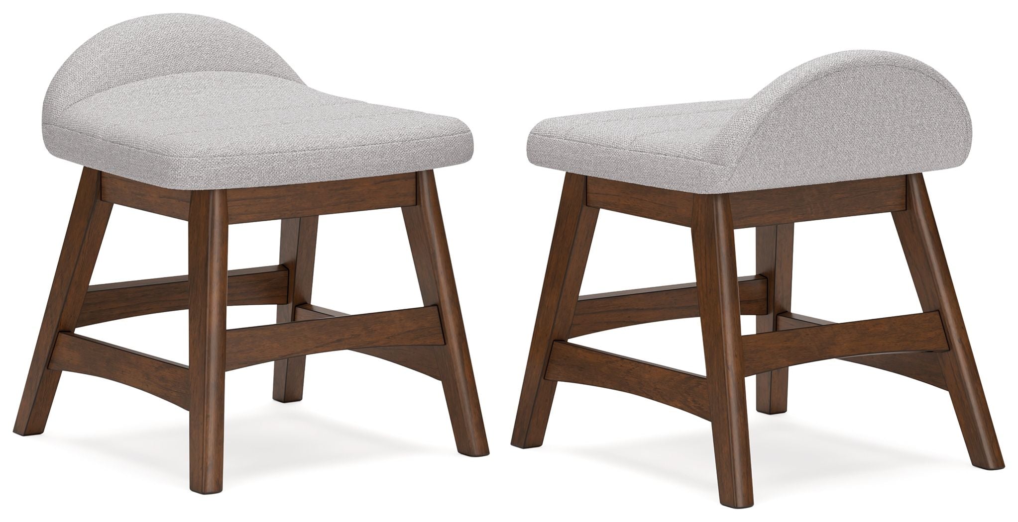 Lyncott - Light Gray / Brown - Home Office Desk Chair - Urban Living Furniture (Los Angeles, CA)