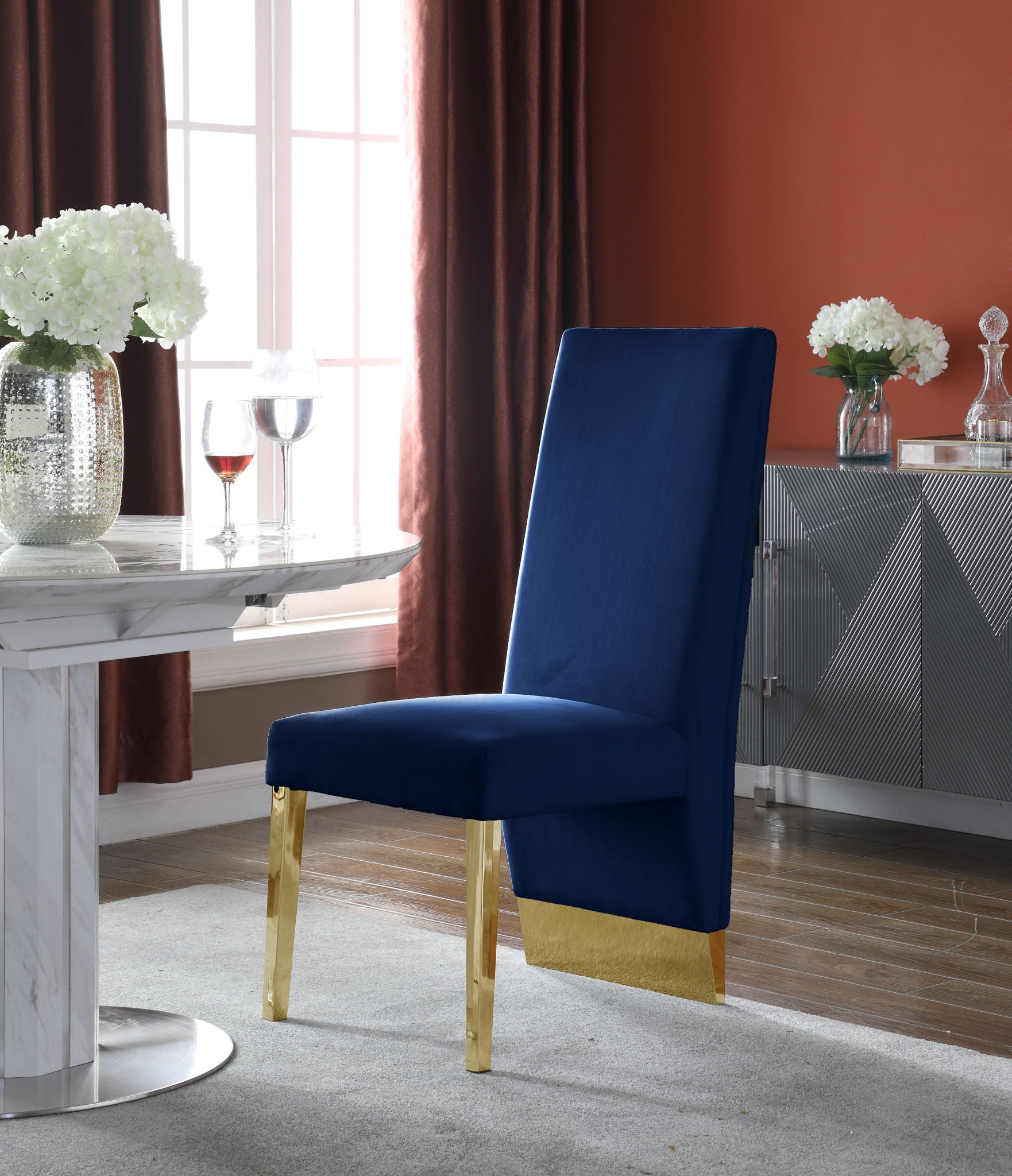 Porsha - Dining Chair with Gold Legs(Set of 2) - Urban Living Furniture (Los Angeles, CA)