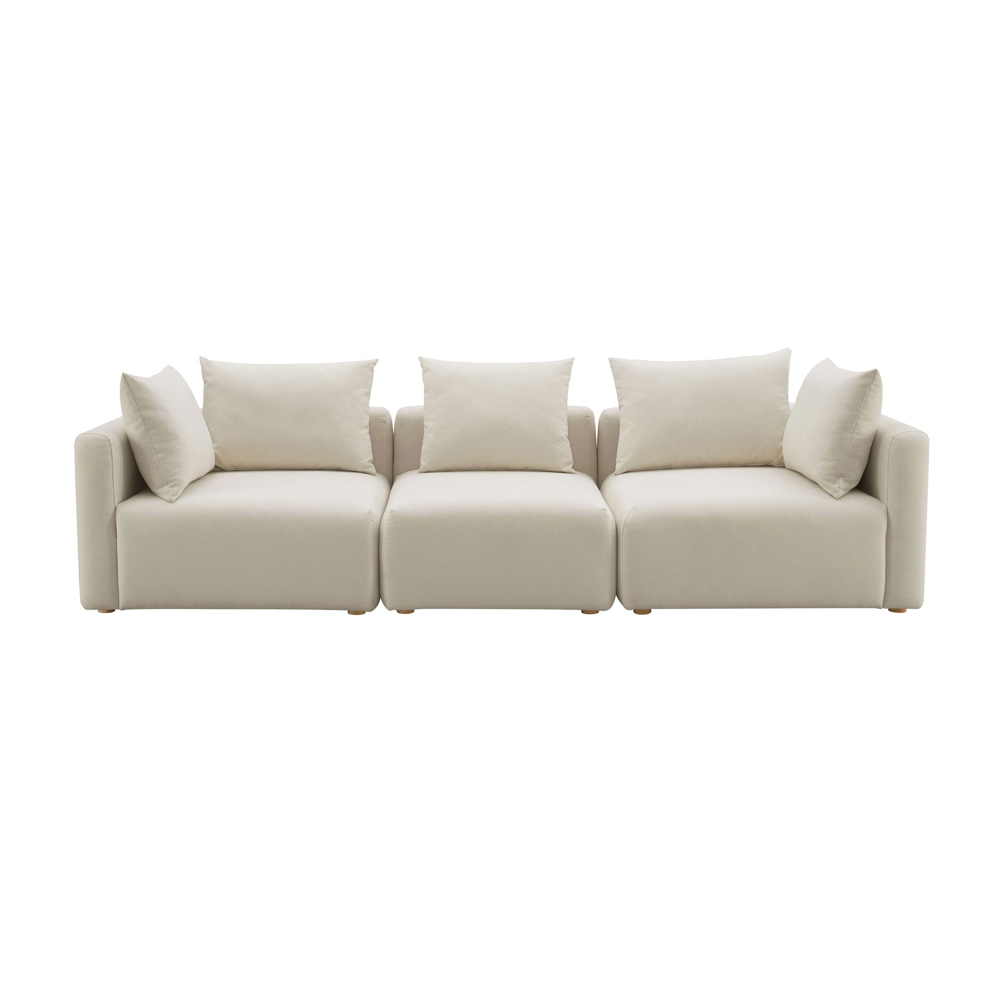 Hangover - Linen Fabric Sofa - Cream