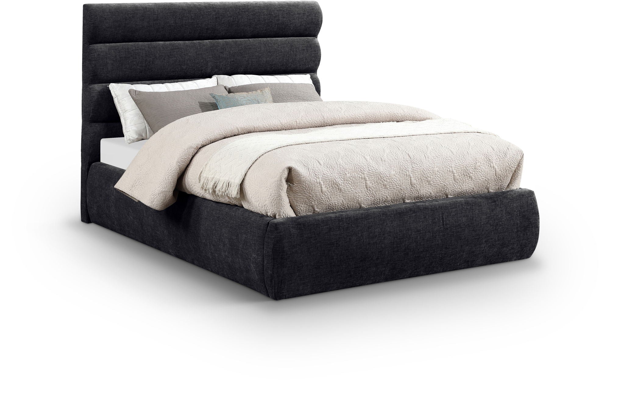 Adam - Chenille Fabric Bed With 52" Headboard - Urban Living Furniture (Los Angeles, CA)