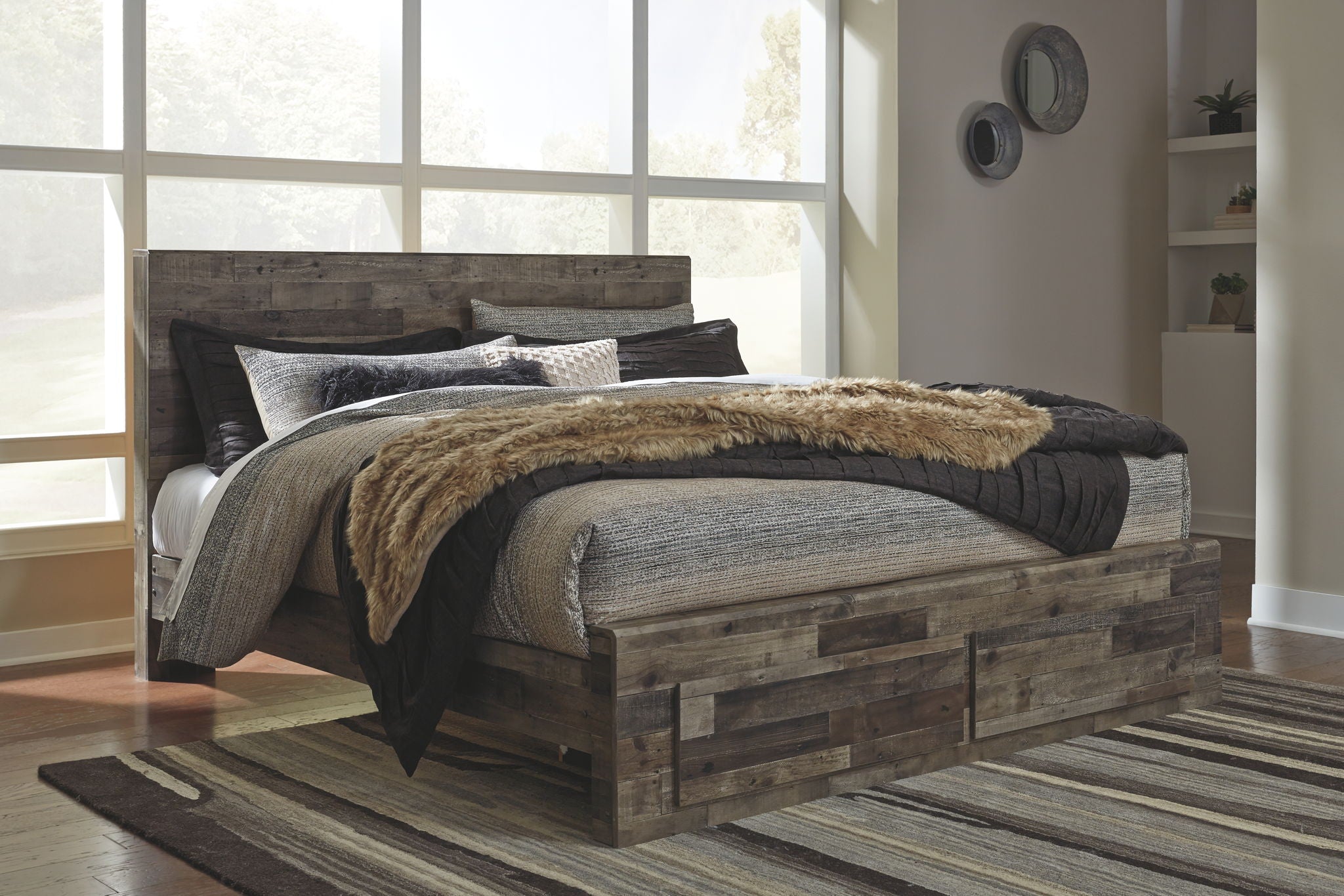 Derekson - Panel Bed - Urban Living Furniture (Los Angeles, CA)