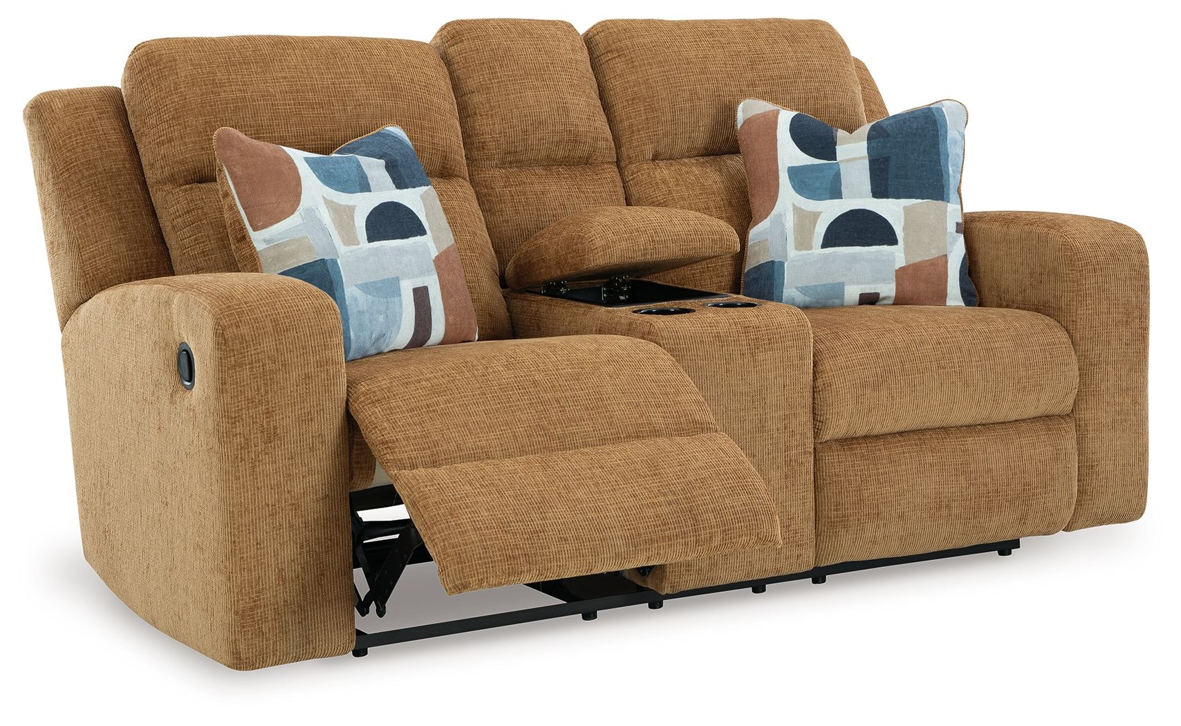 Kanlow - Dbl Reclining Loveseat With Console - Urban Living Furniture (Los Angeles, CA)
