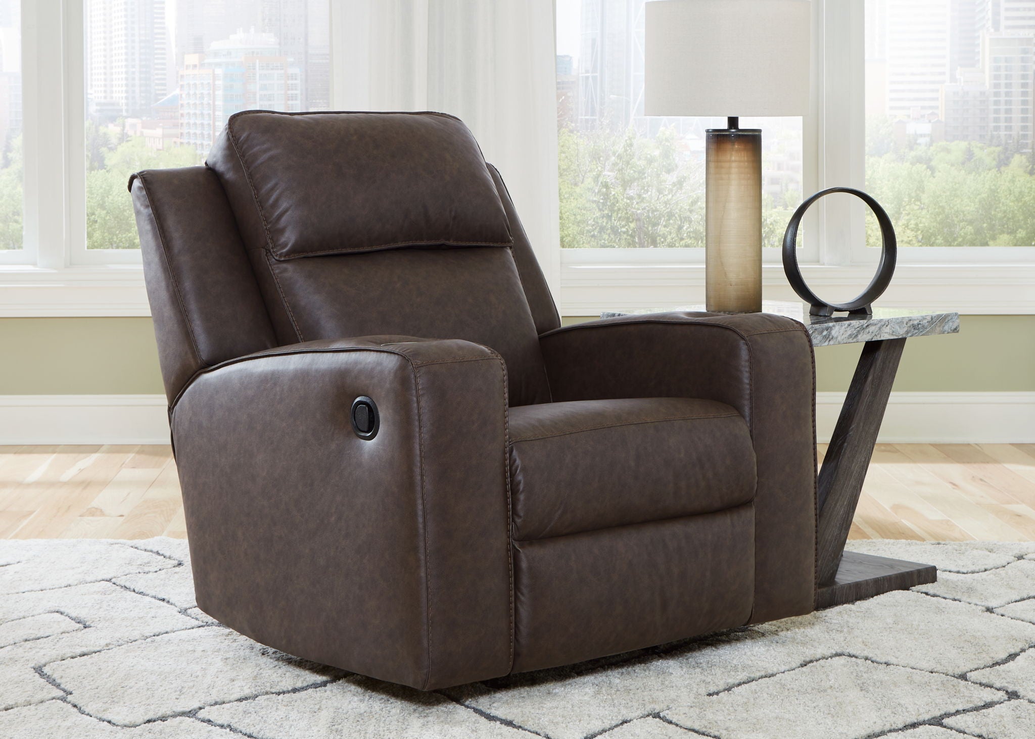 Lavenhorne - Granite - Rocker Recliner - Urban Living Furniture (Los Angeles, CA)