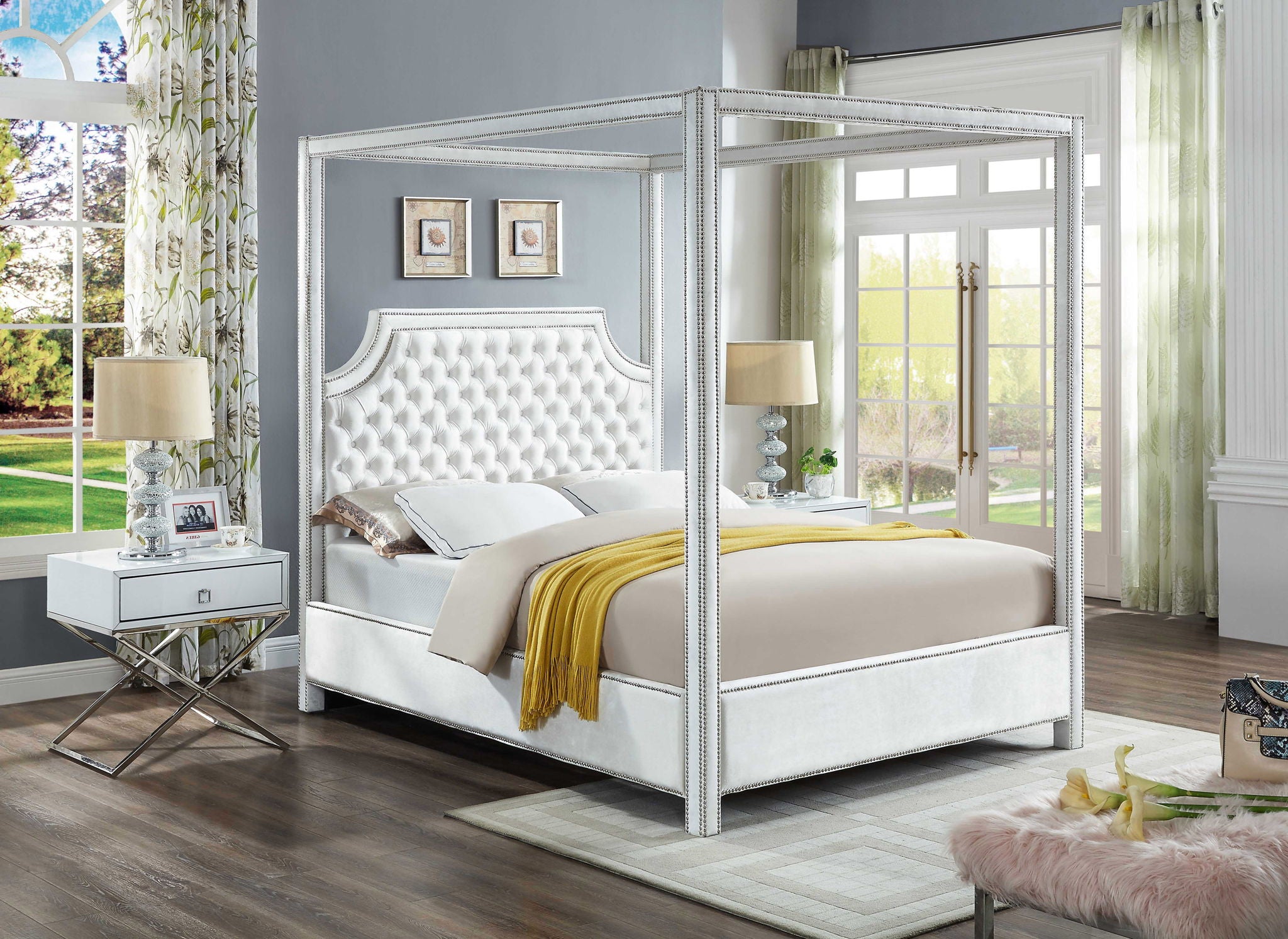 Rowan - Canopy Bed - Urban Living Furniture (Los Angeles, CA)