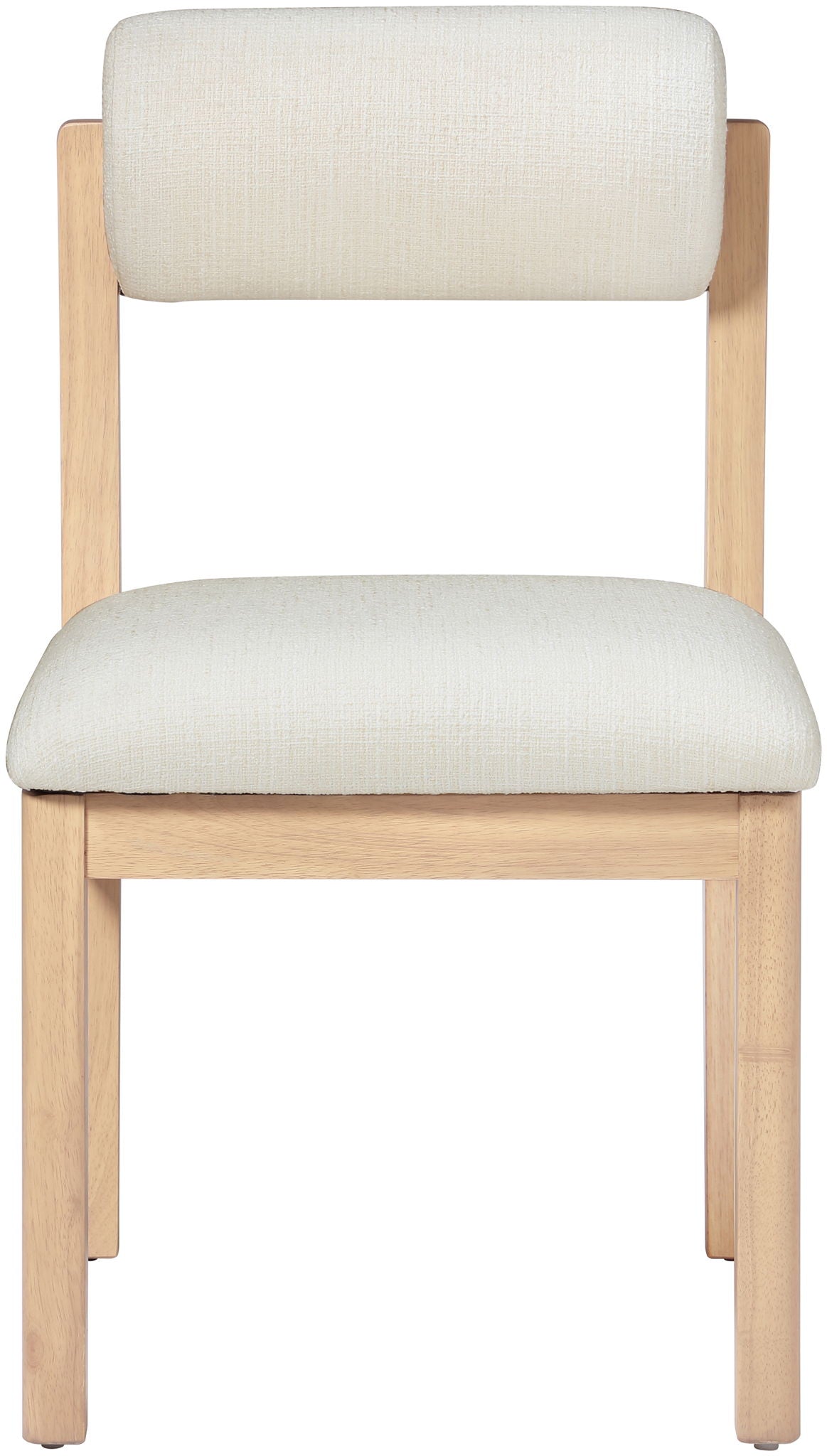 Roundhill - Fabric Dining Chair (Set of 2) - Natural Frame - Urban Living Furniture (Los Angeles, CA)