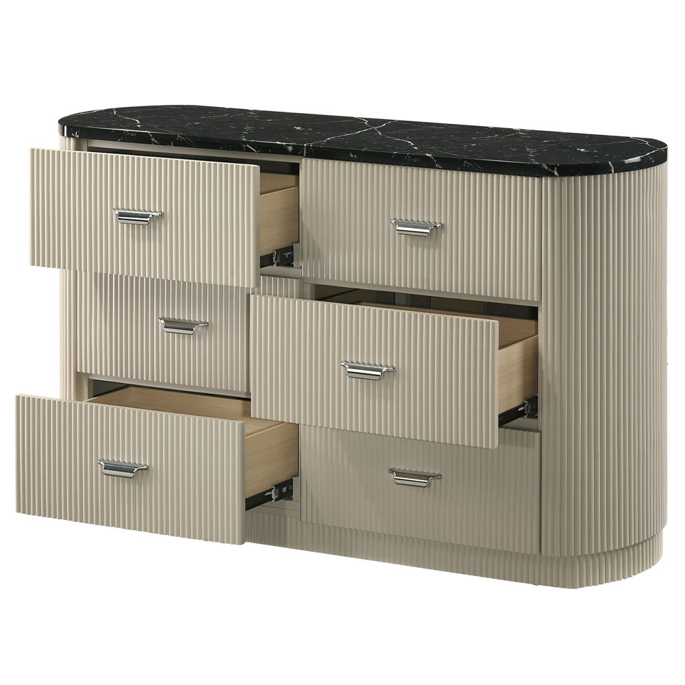 Travonte - Dresser - Gray / Beige - Urban Living Furniture (Los Angeles, CA)