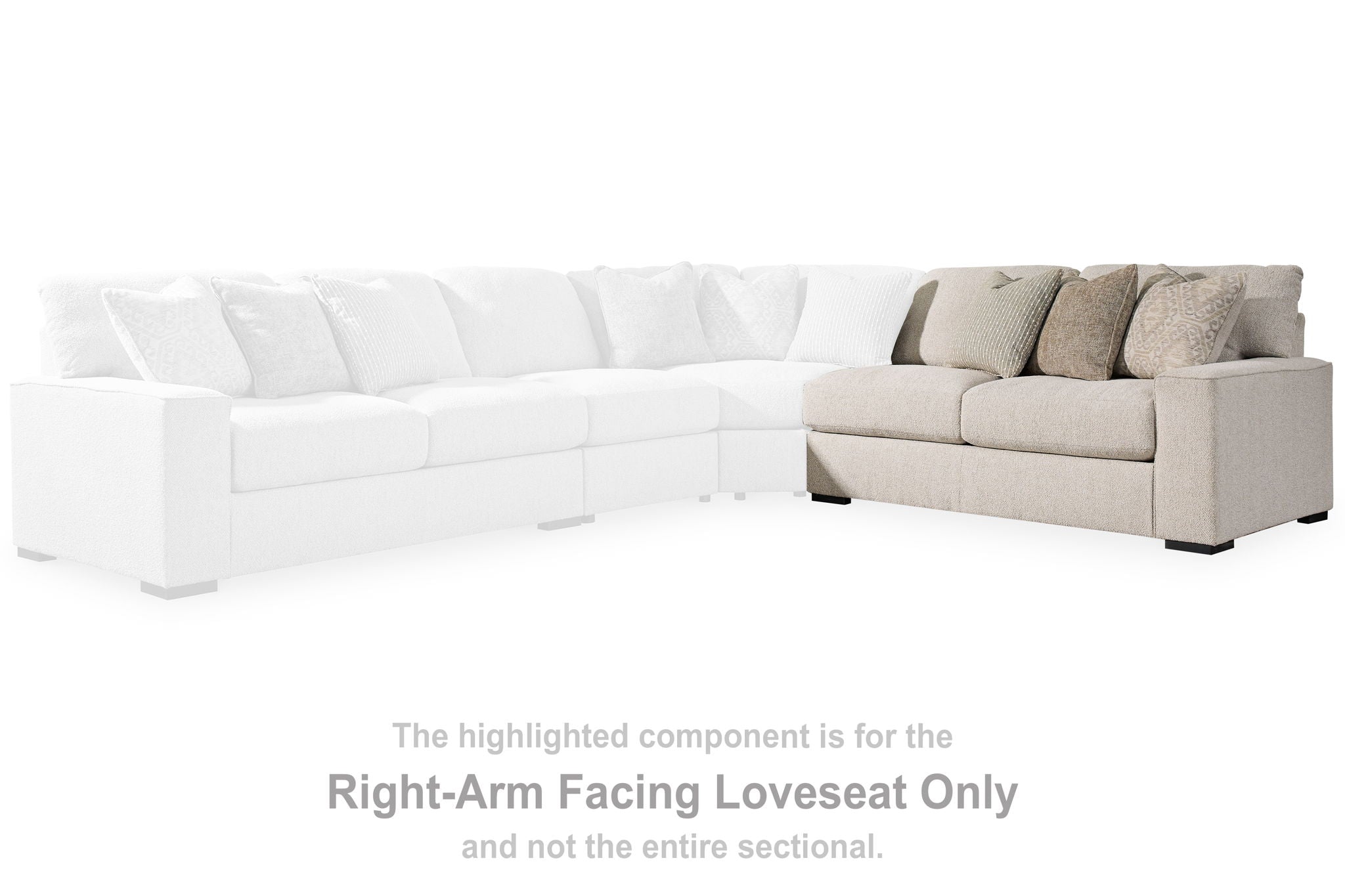 Ballyton - Sand - Raf Loveseat - Urban Living Furniture (Los Angeles, CA)