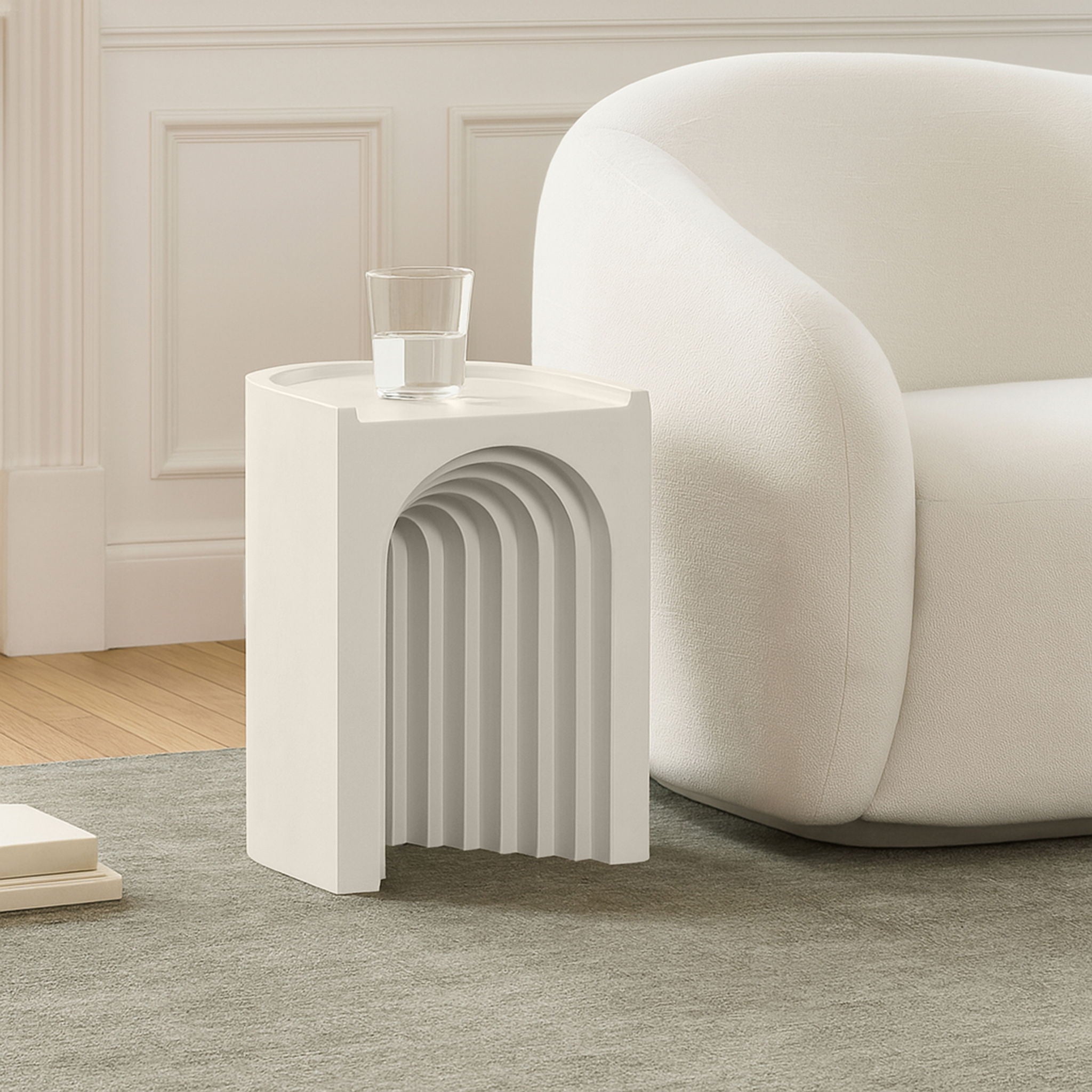 Avenda - Concrete End Table - Urban Living Furniture (Los Angeles, CA)