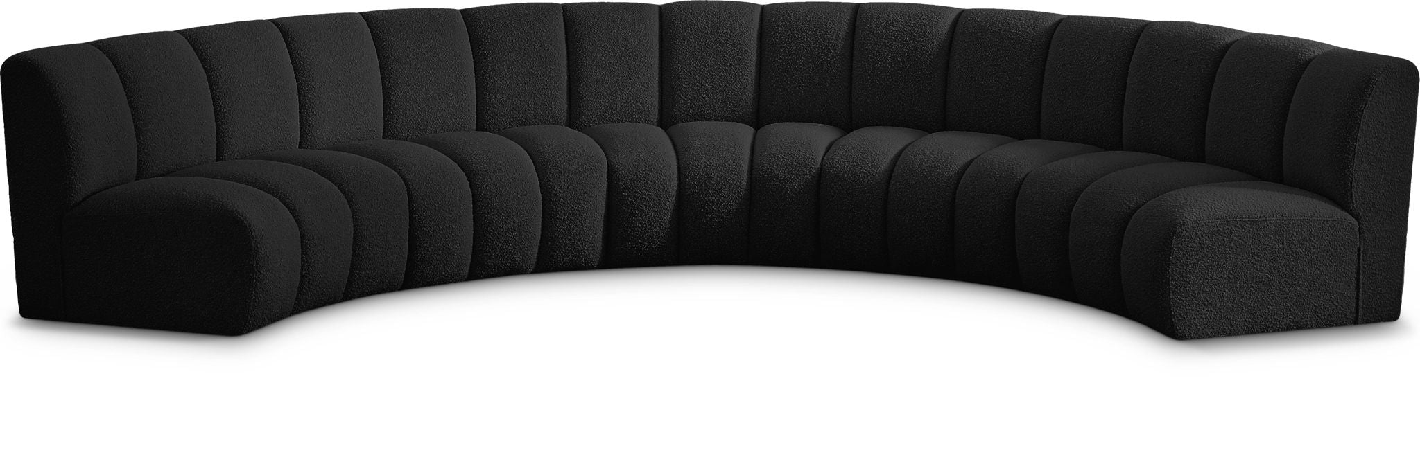 Infinity - 5 Piece Modular Sectional - Black - Urban Living Furniture (Los Angeles, CA)