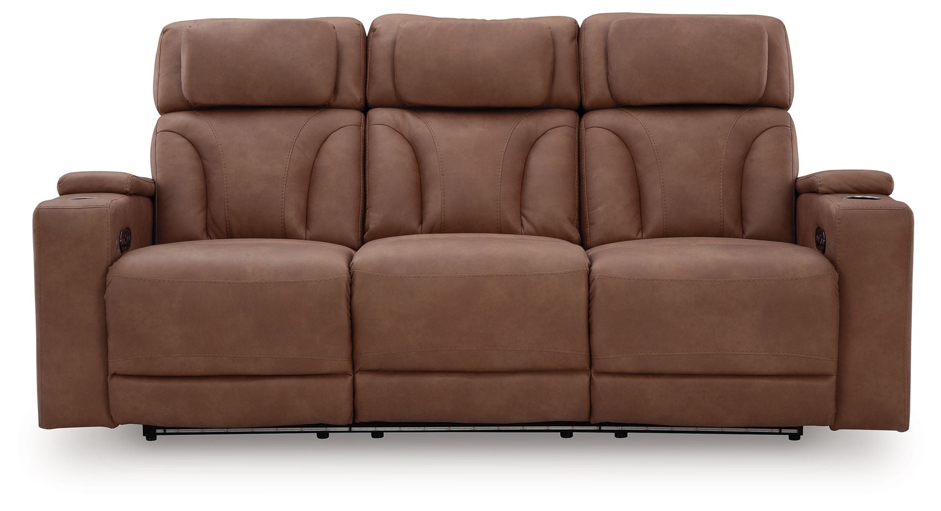 Clean-Slate - Caramel - Power Reclining Sofa / Adj Headrest - Urban Living Furniture (Los Angeles, CA)