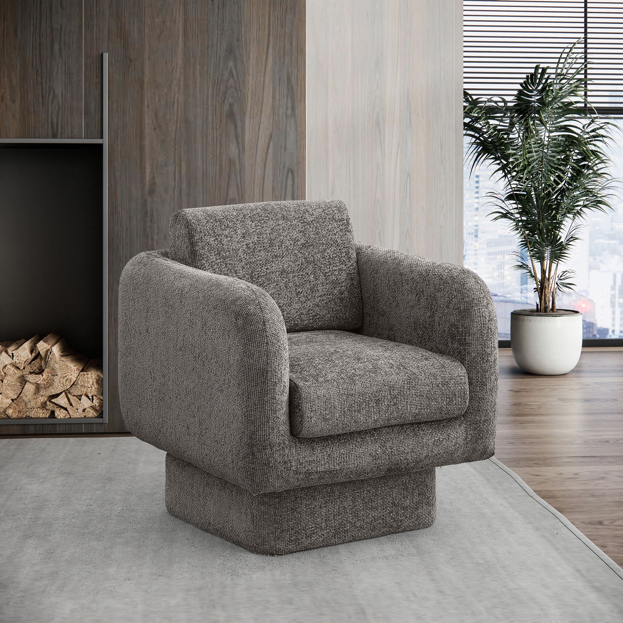 Alessandra - Swivel Accent Chair - Urban Living Furniture (Los Angeles, CA)