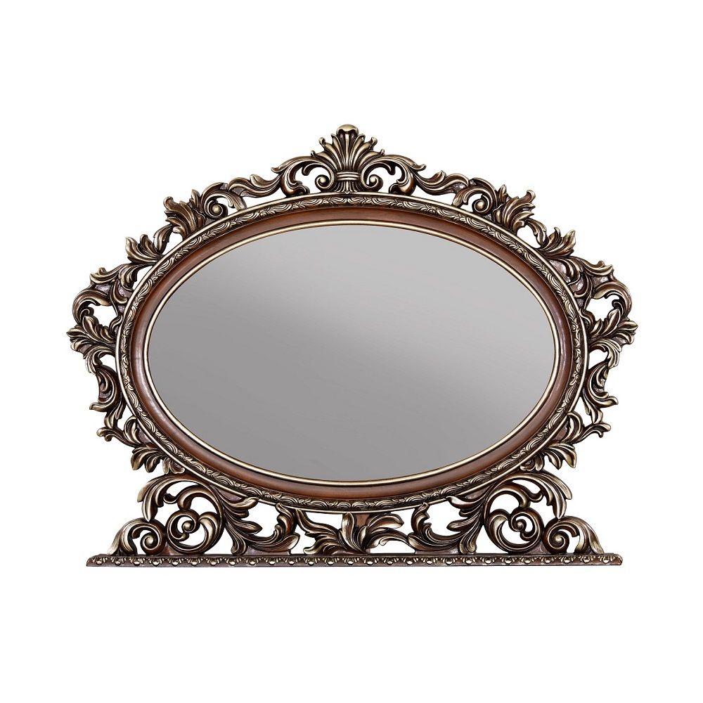 Devany - Oval Mirror - Cherry - Urban Living Furniture (Los Angeles, CA)