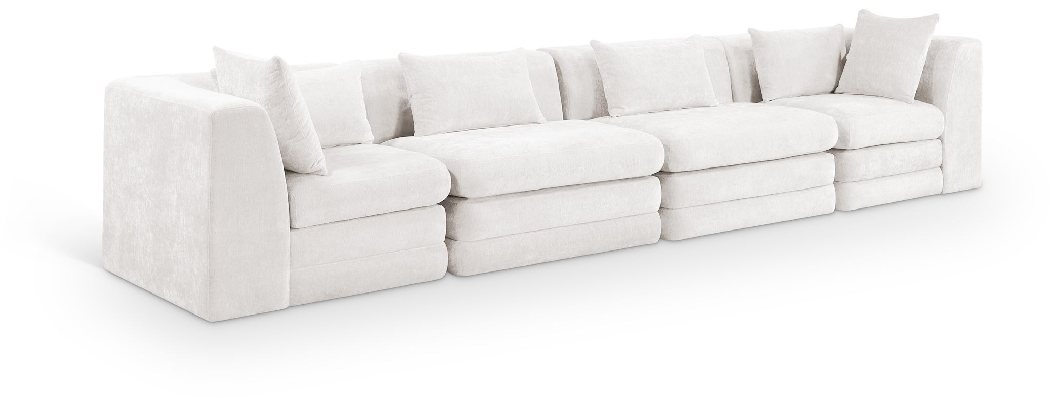 Stellar - 4 Piece Upholstered Modular Sectional - Urban Living Furniture (Los Angeles, CA)
