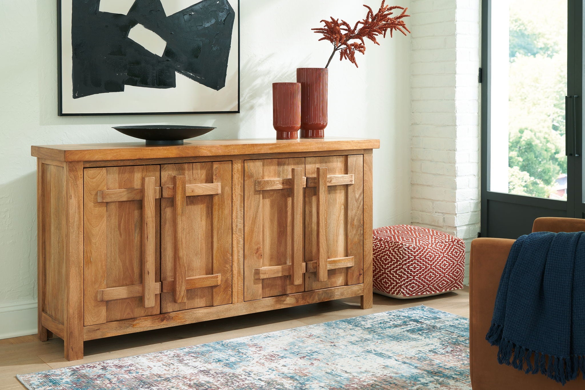 Dresor - Natural - Accent Cabinet - Urban Living Furniture (Los Angeles, CA)