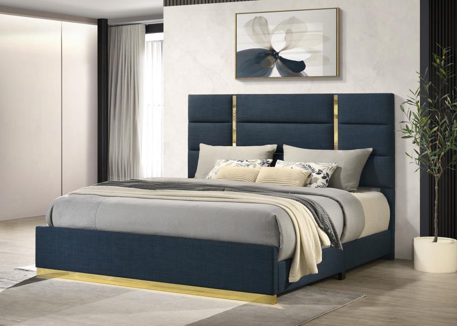 Ines - Fabric Upholstered Panel Bed - Urban Living Furniture (Los Angeles, CA)