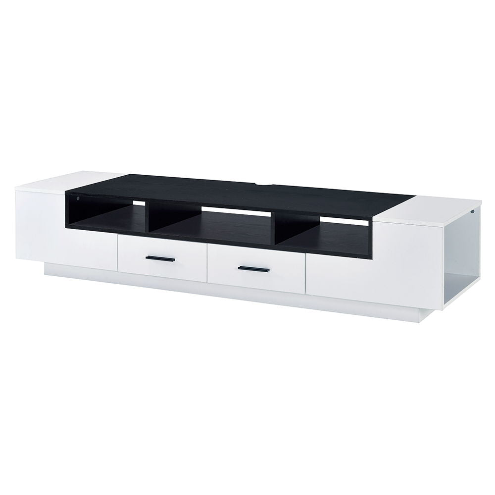 Armour - TV Stand - White & Black - Urban Living Furniture (Los Angeles, CA)