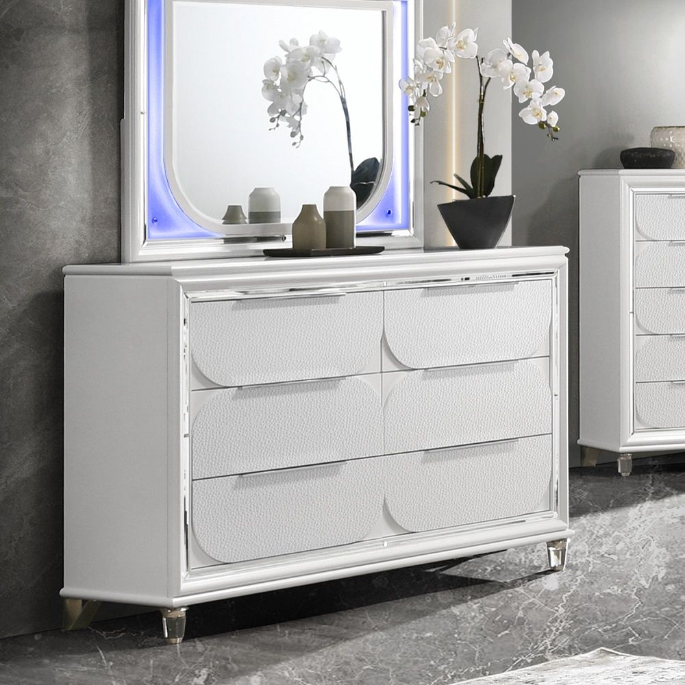 Tarian - Dresser - Pearl White - Urban Living Furniture (Los Angeles, CA)