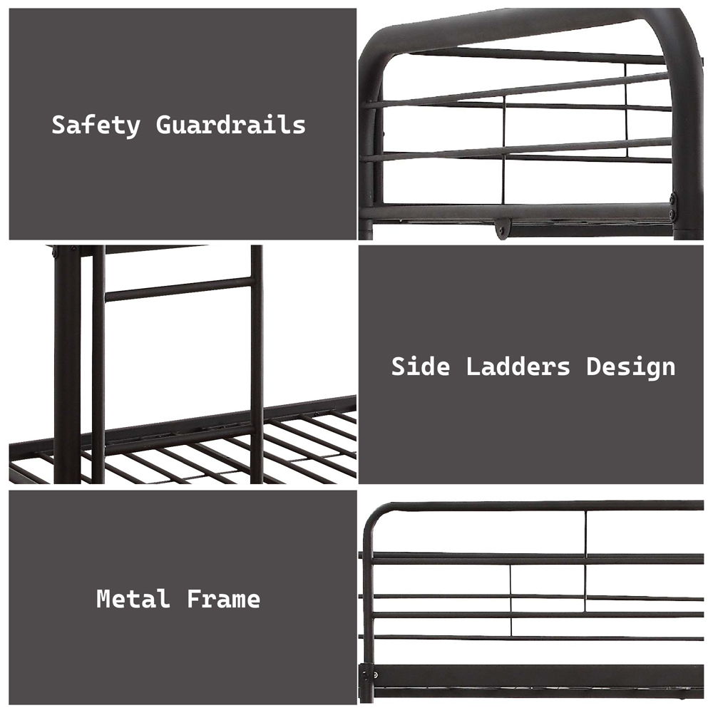 Cairo - Triple Bunk Bed - Urban Living Furniture (Los Angeles, CA)