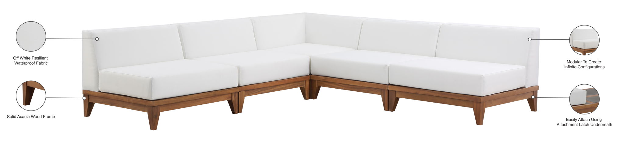 Rio - Modular Sectional - Urban Living Furniture (Los Angeles, CA)