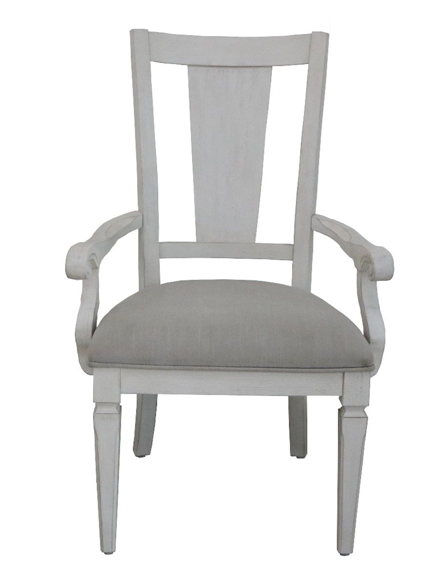 Katia - Arm Chair (Set of 2) - Light Gray & Weathered White - Urban Living Furniture (Los Angeles, CA)