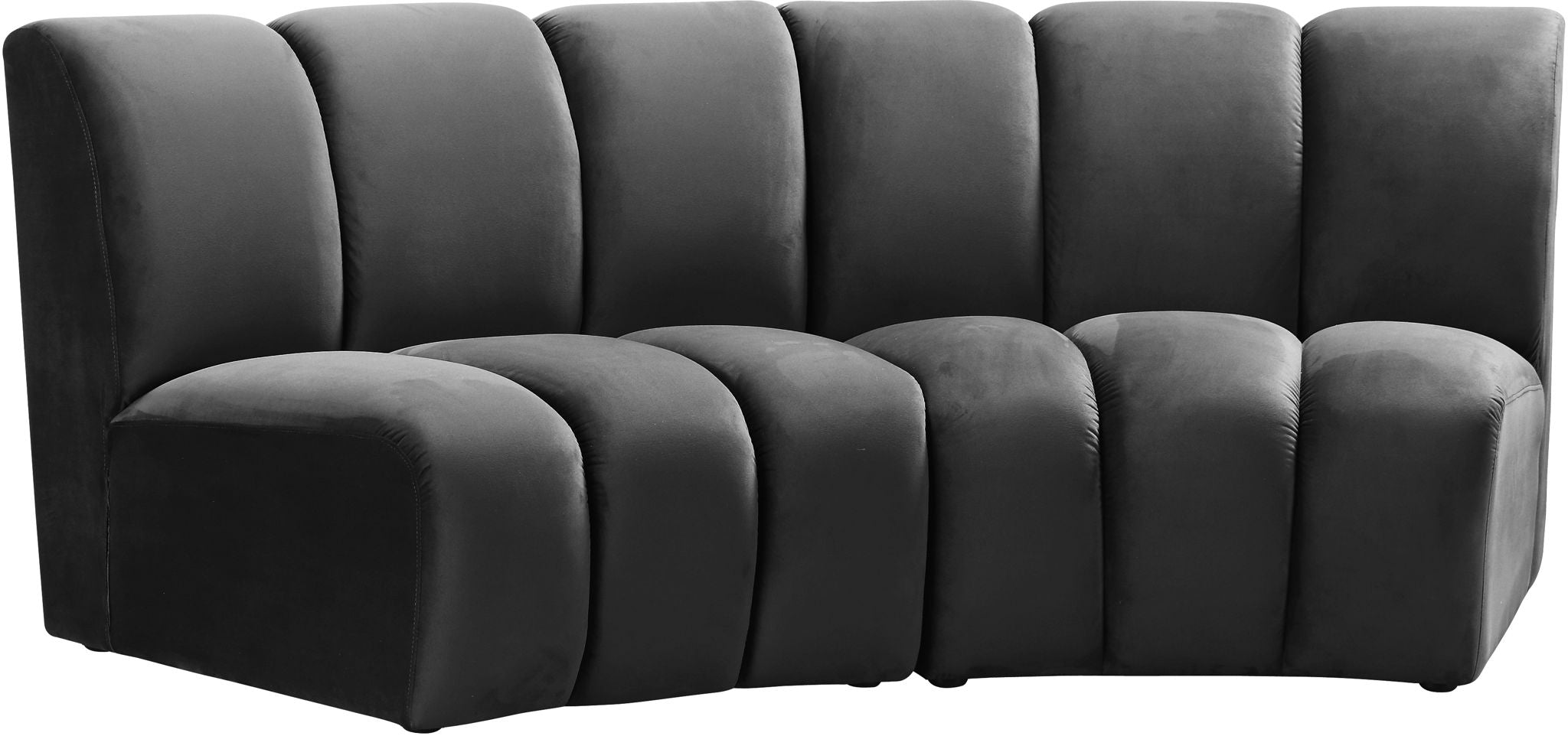 Infinity - 2 Piece Velvet Modular Sectional - Urban Living Furniture (Los Angeles, CA)