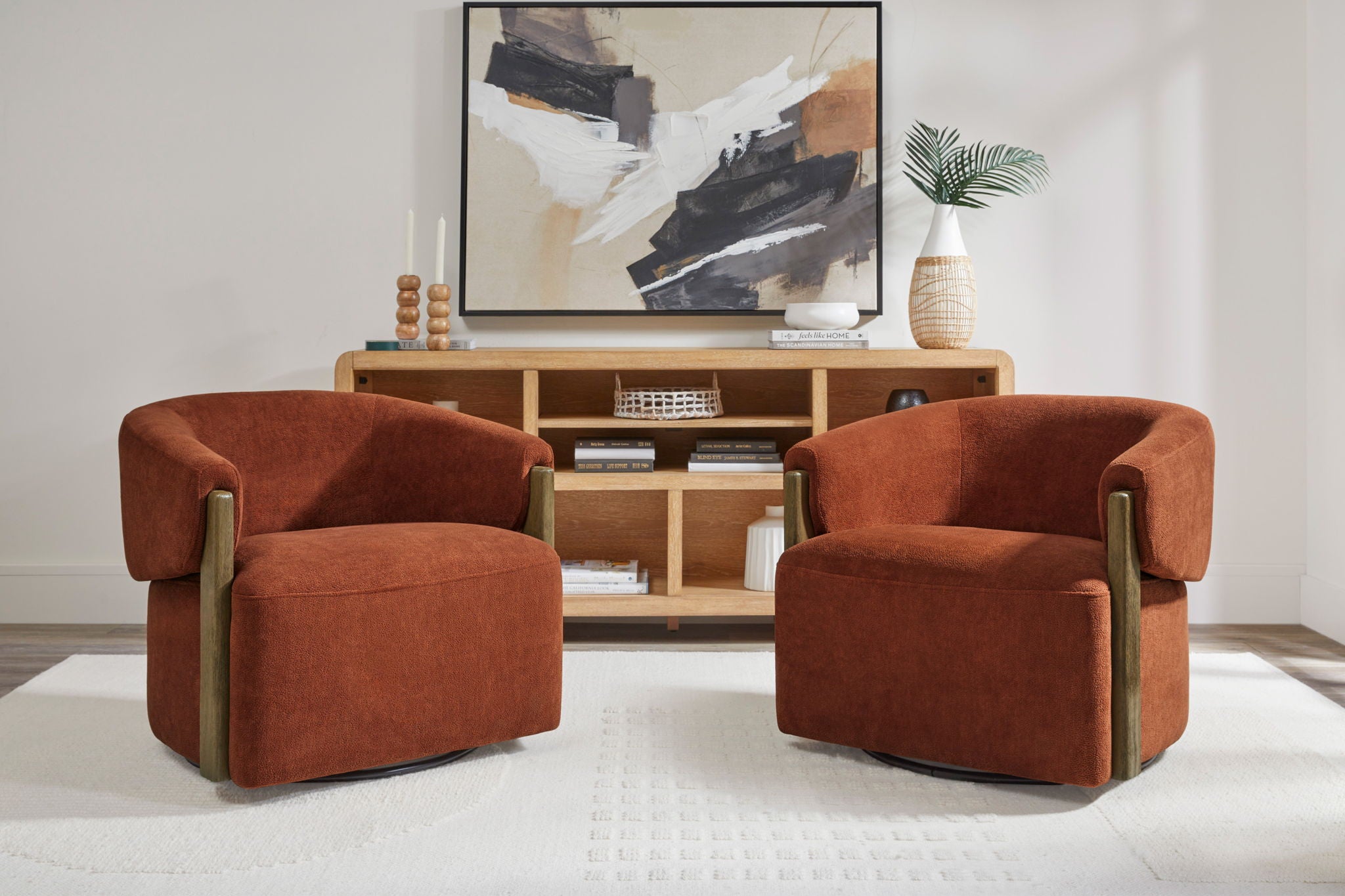 Finley - Swivel Accent Chair - Urban Living Furniture (Los Angeles, CA)