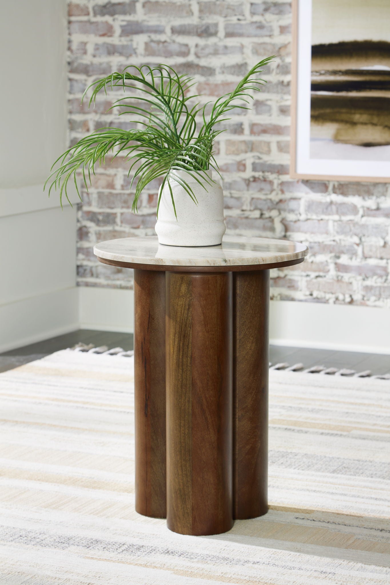 Henfield - Beige / Brown - Accent Table - Urban Living Furniture (Los Angeles, CA)