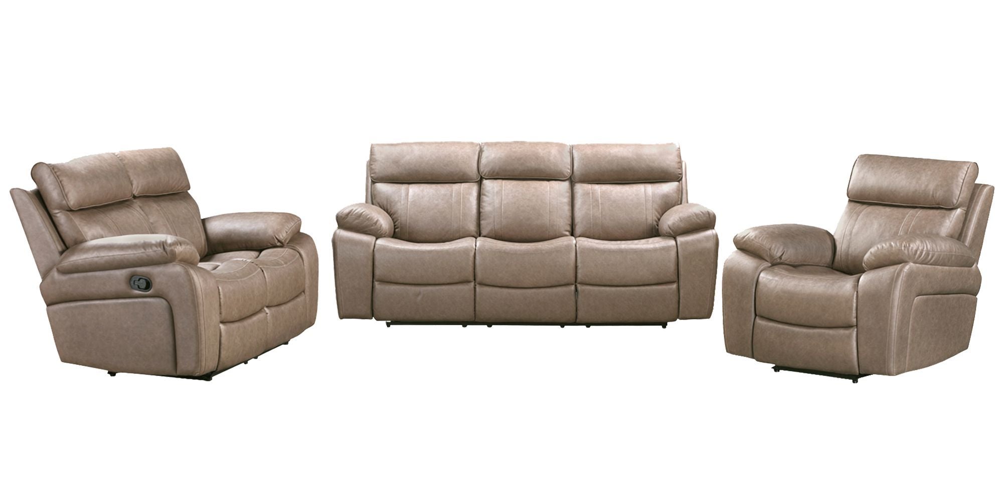 Theon - Manual Glider Reclining Sofa Set - Urban Living Furniture (Los Angeles, CA)