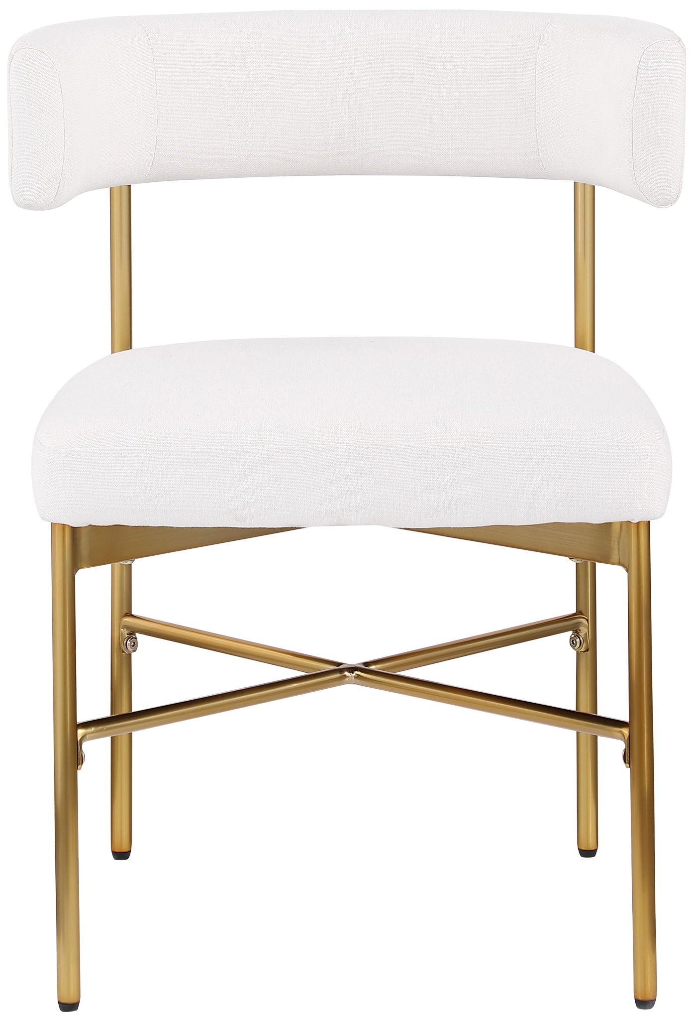 Rivage - Durable Dining Chair With Gold Frame (Set of 2) - Urban Living Furniture (Los Angeles, CA)