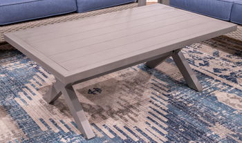 Half Moon Beach - Gray - Rectangular Cocktail Table - Urban Living Furniture (Los Angeles, CA)