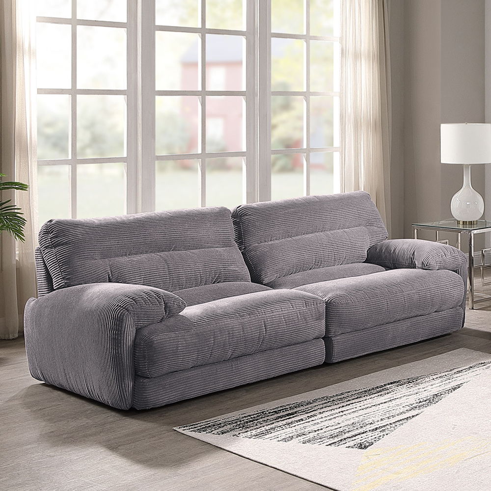 Cadenza - Loveseat - Gray Corduroy - Urban Living Furniture (Los Angeles, CA)