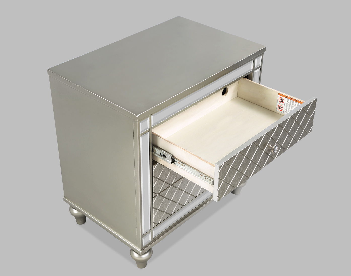 Cristian - Nightstand - Champagne - Urban Living Furniture (Los Angeles, CA)