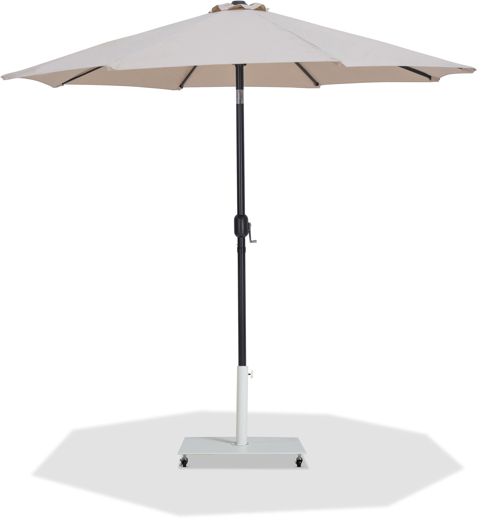 Fiji - Aluminum Patio Umbrella With Square White And Black Base - Urban Living Furniture (Los Angeles, CA)