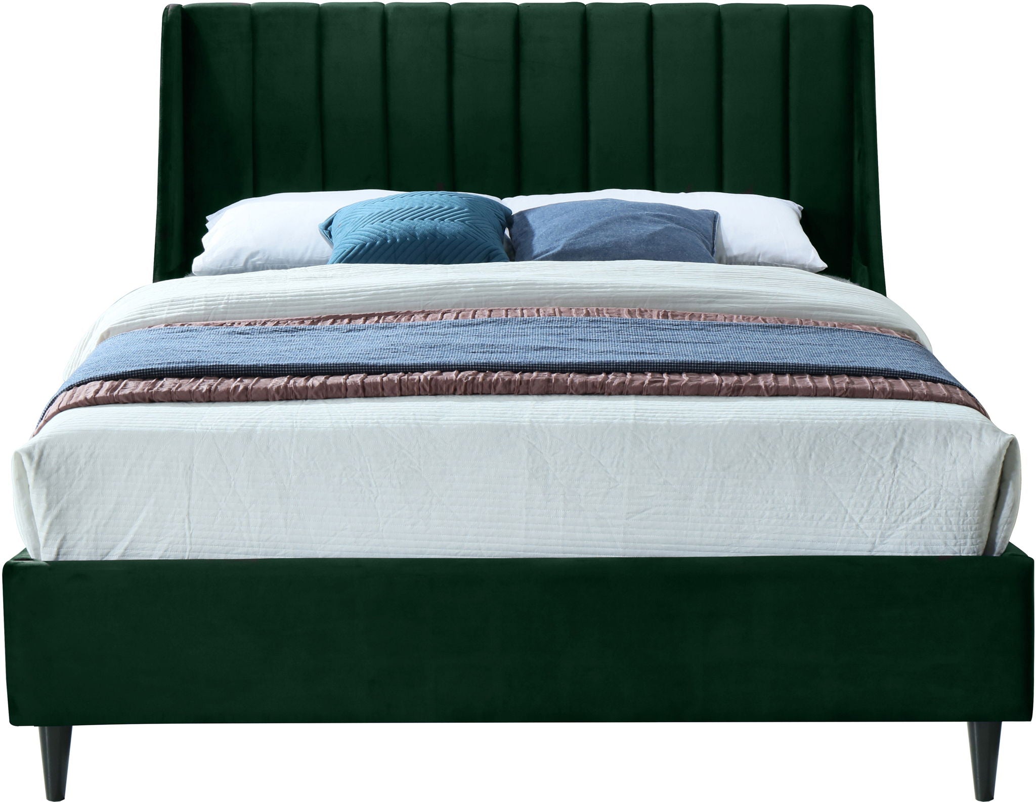 Eva - Velvet Bed - Urban Living Furniture (Los Angeles, CA)